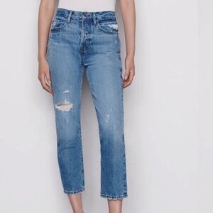 FRAME Le Original Biodegradable in Blue Jay Rips